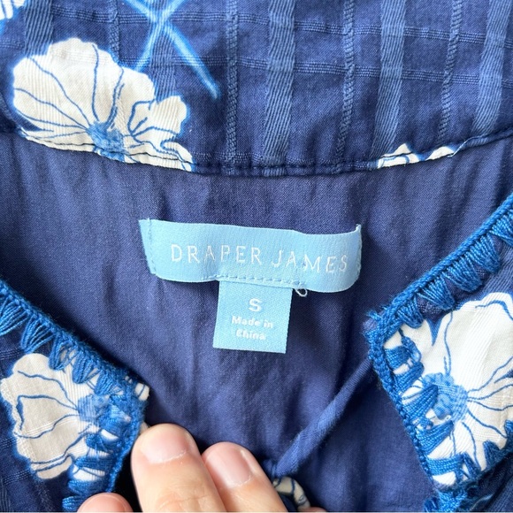 Draper James floral peasant blouse - Picture 4 of 11